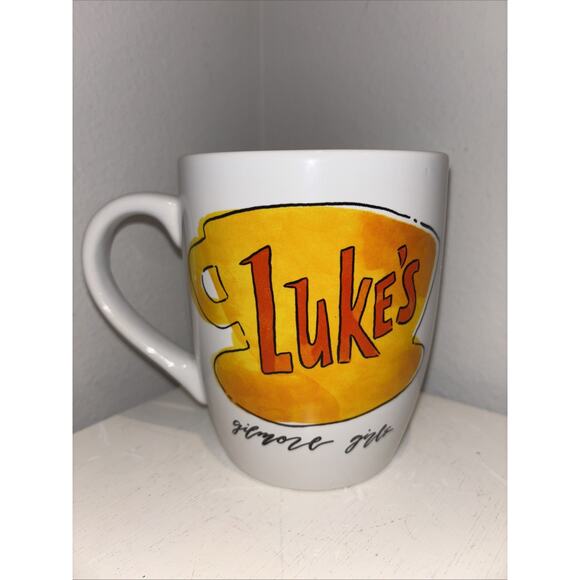 Gilmore Girls Luke's Oversized Coffee Tea Latte Mug 25 Oz Ceramic NEW - Picture 2 of 3